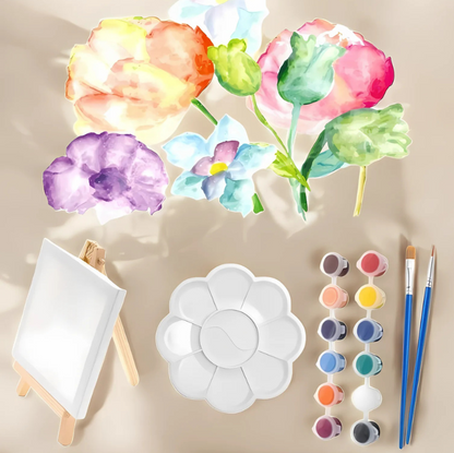 Kids Painting Kit with Easels & Canvas Feauted Image