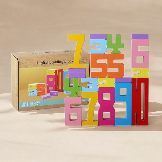 Montessori-Inspired Colourful Wooden Building Blocks Feaured Image