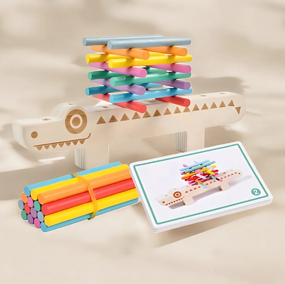 Montessori-Inspired Wooden Colour Matching Game Featured Image