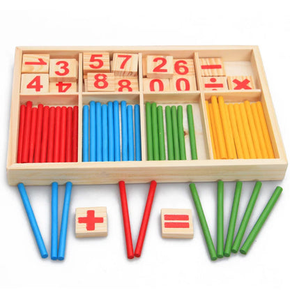 Wooden Alphabet, Shape & Numbers Puzzle